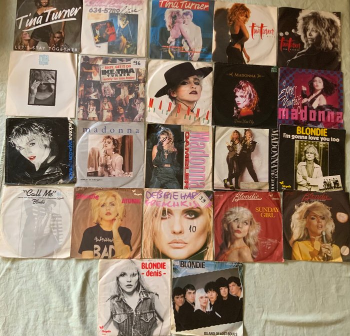 Blondie, Madonna, Tina Turner & Related - Vinylplade - 1975