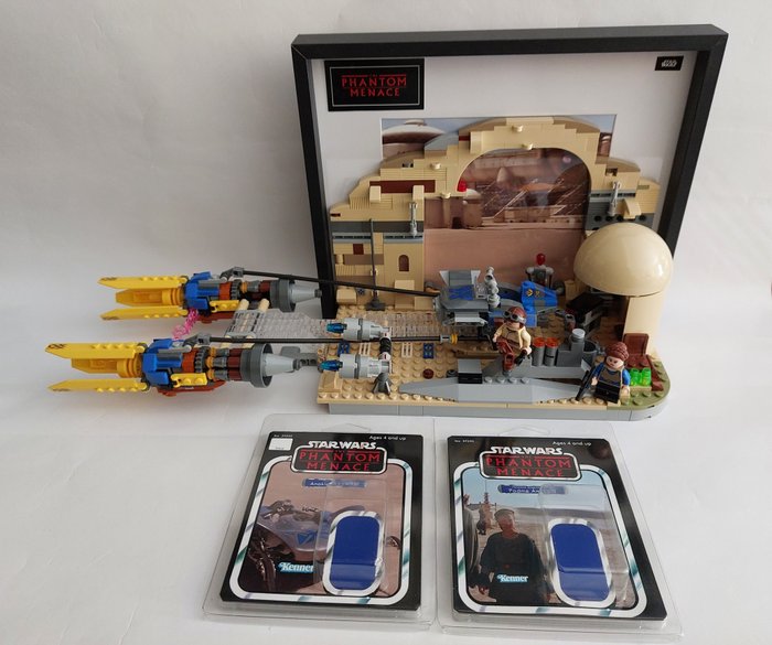 Lego - Star Wars - Lego Anakin Skywalker/ Amidala Pod race diorama - 2010-2020