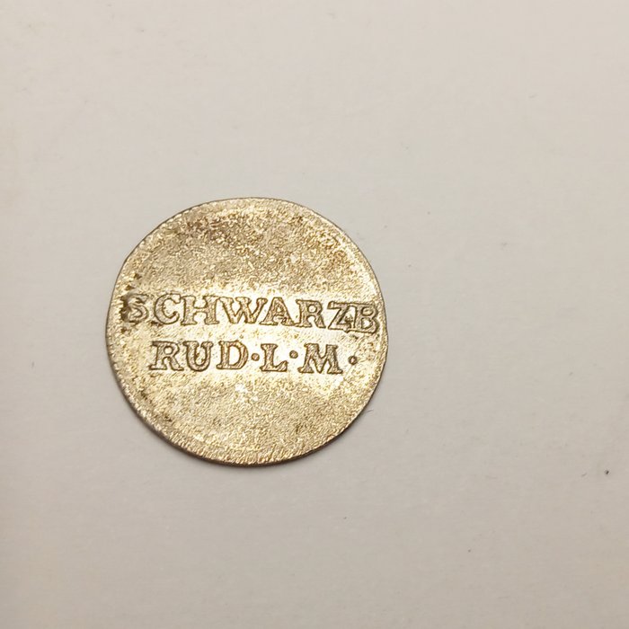 Allemagne-Schwarzburg Rudolfstadt. 6 Pfennig 1800, Erhaltung