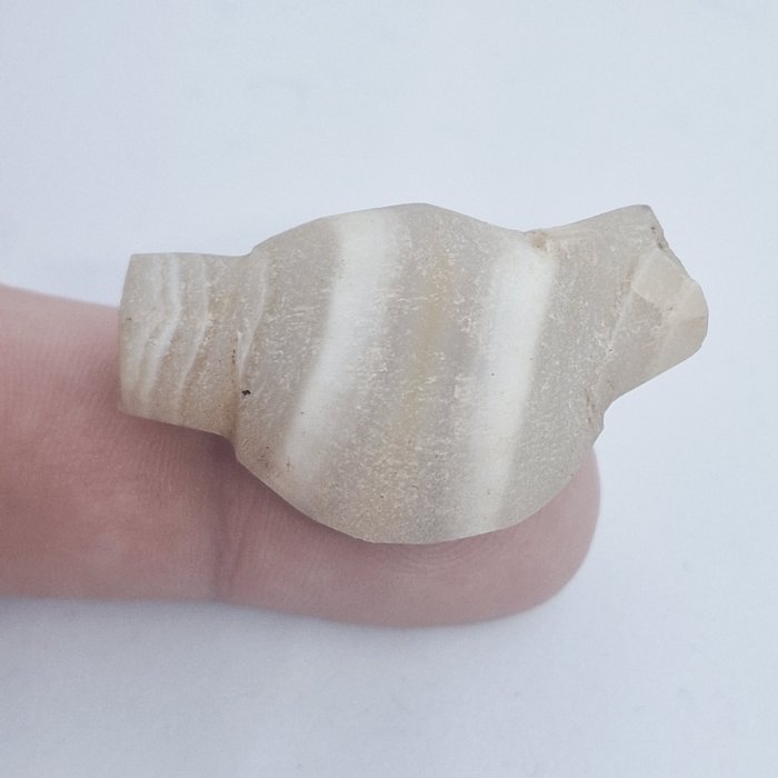 Mesopotamico Marmo Perla a forma di rene - 36.6 mm  (Senza Prezzo di Riserva)