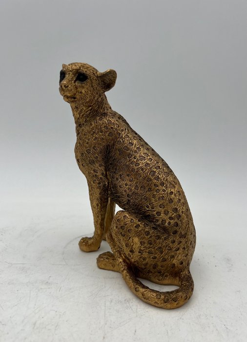 Statuetă, Jungle Coleo - 16 cm - Statueta din rasina leopard