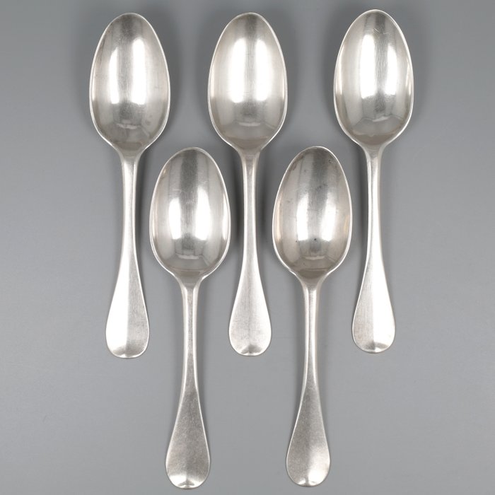 Andries N. Liesens, Tongeren ca. 1735 - Spoon (5) - .934 silver
