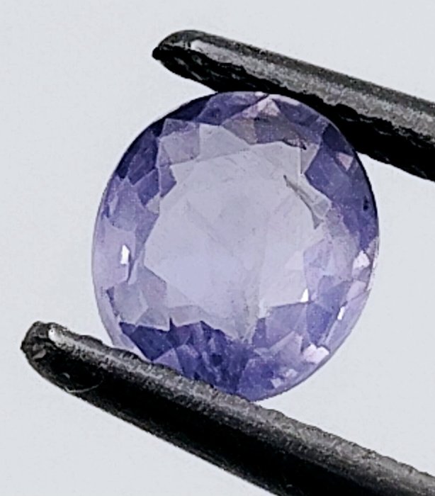 albastru violet moale Safir - 1.09 ct