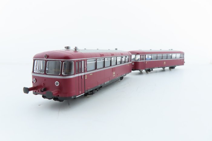 Roco H0 - 52631 - Treinstel (1) - 2-delige set Uerdinger railbussen BR 798/998 - DB