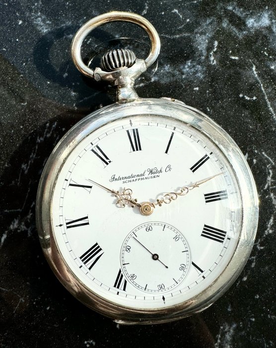 IWC - Schaffhausen Silver Pocket watch cal. 65 - 1850-1900
