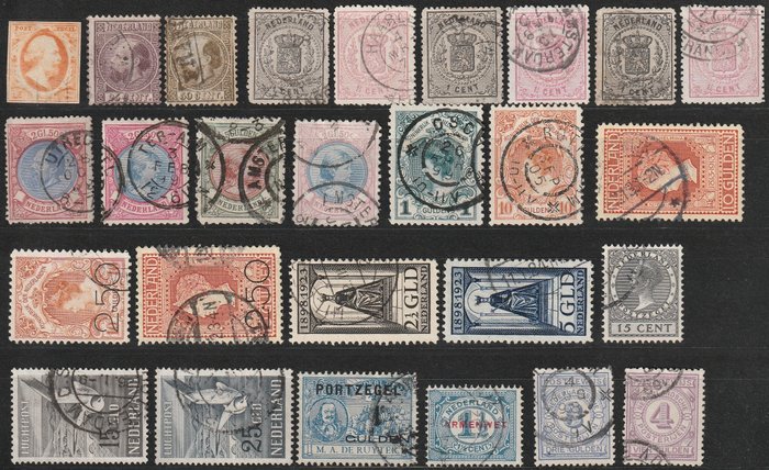 Holandia 1852/1960 - Obszerna kolekcja