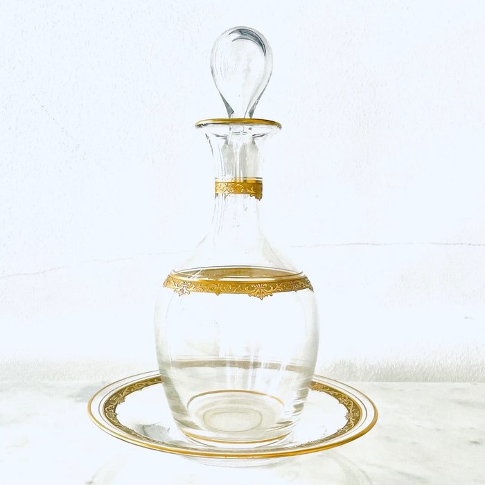 Saint Louis - 玻璃水瓶 - Roty Dorure - 水晶
