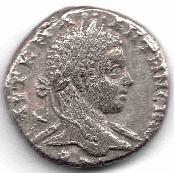 羅馬帝國. 埃拉伽巴路斯 (AD 218-222). Tetradrachm Syria, Seleucis und Pieria, Antioch