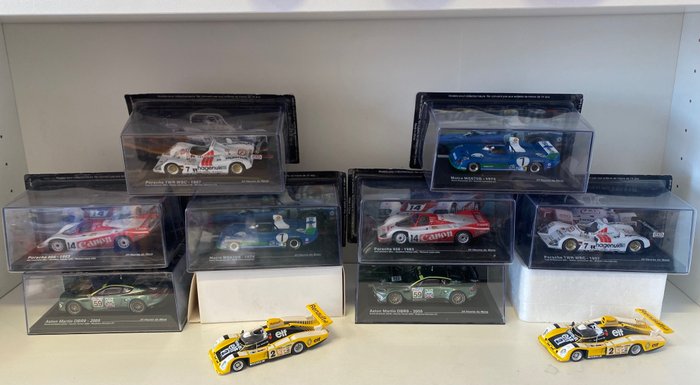 IXO 1:43 - 10 - Modelbil - Le Mans winners car models