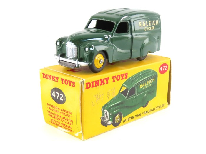 Dinky Toys 1:43 - 1 - Modelauto - ref. 472 Austin Van "Raleigh Cycles"