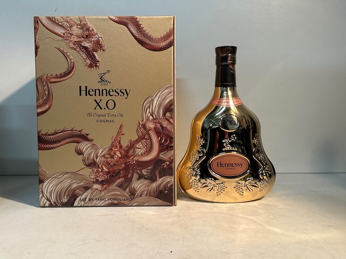 Hennessy Original bottling - XO Limited Edition Yang Yongliang CNY 2024 Year Of The Dragon Deluxe  - b. 2024年 - 70厘升