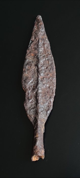 Αρχαία Ρωμαϊκή Σίδερο αιχμή του δόρατος - 19 cm  (χωρίς τιμή ασφαλείας)