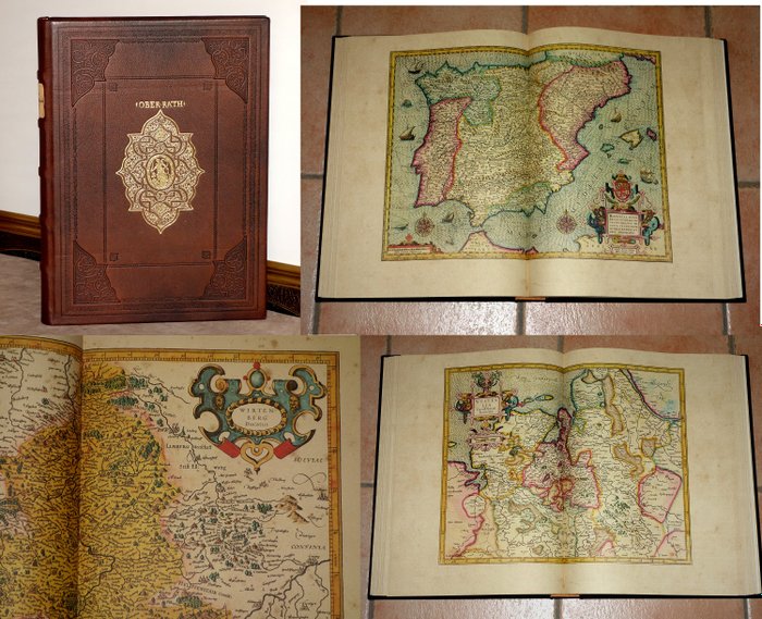 世界, 傳真 - 整個世界的地圖; Coron Exclusivausgabe - Gerardus Mercator Atlas - 1581-1600