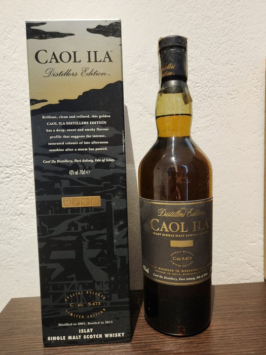 Caol Ila 2001 - Distillers Edition - Original bottling  - b. 2013  - 70 cl
