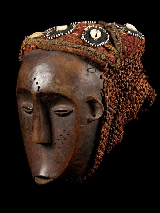 面具 - Lunda - 赞比亚