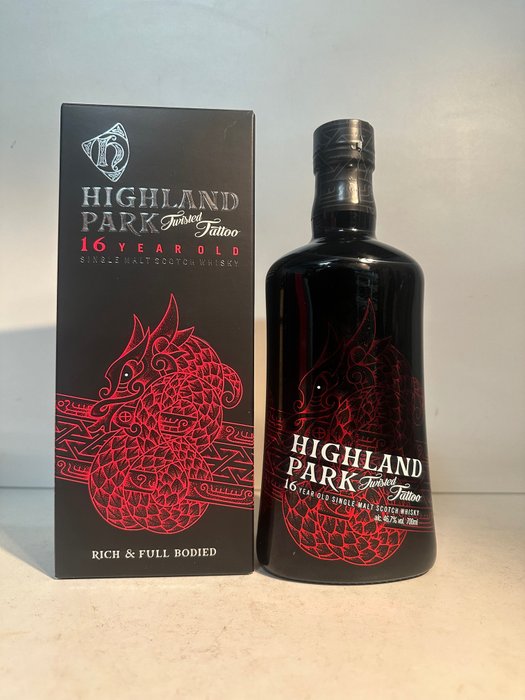 Highland Park 16 years old - Twisted Tattoo - Original bottling  - 700 毫升