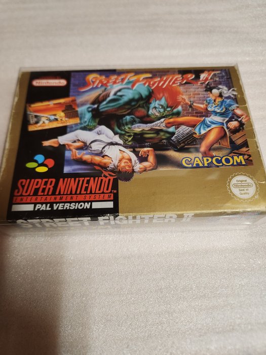 Nintendo - SNES - Street Fighter 2 - Videojogo - Na caixa original