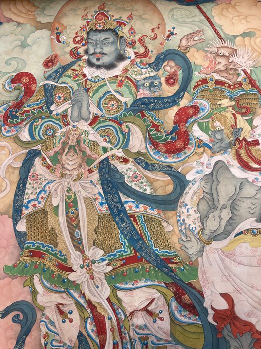 Kina, taoistisk guddom maleri 20
