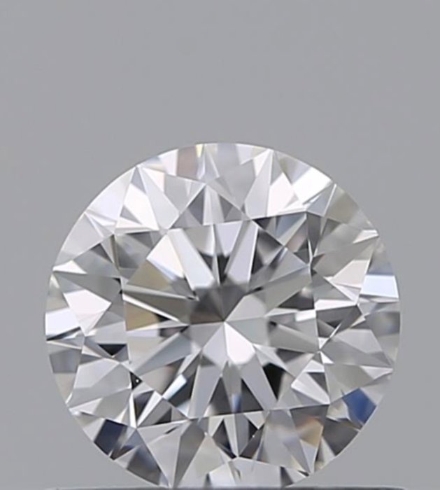 1 pcs Diamant - 0.55 ct - Brillant - D (farblos) - IF (makellos), Ex Ex Ex