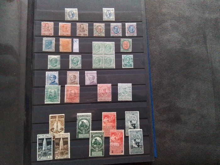 義大利王國  - 全套和單張郵票的選擇