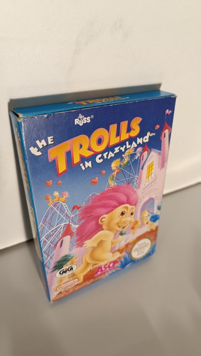Nintendo - NES - The Trolls in Crazyland GIG - Gioco Video Gioco ITA - con scatola RARISSIMO OTTIMO - Video game (1) - In original box