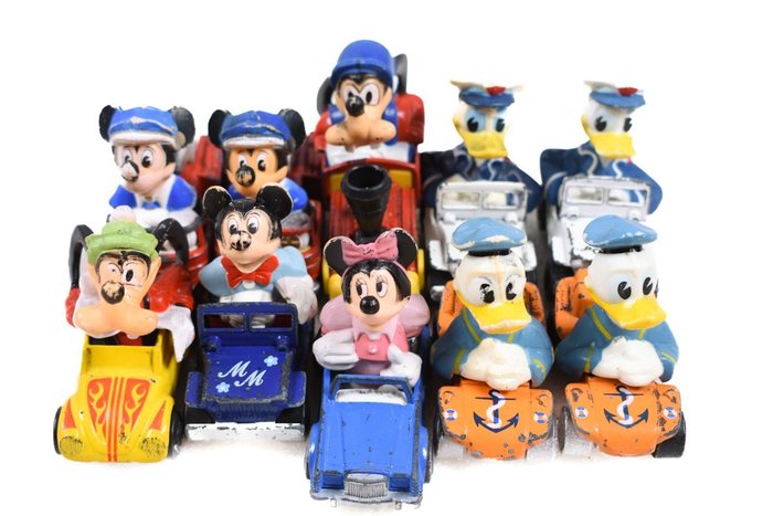 Disney - 玩具 10x Matchbox cars - 1970-1980 - 香港