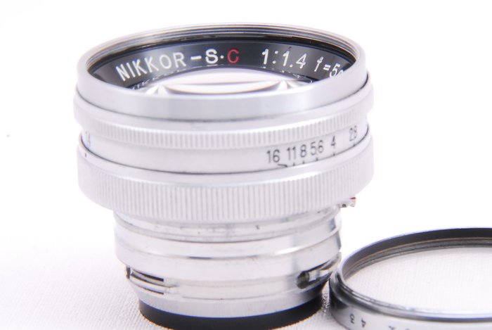 Nikon Nikkor-S.C 5cm F1.4 1:1.4 lens for S S2 S3 Objektiv mit fester Brennweite