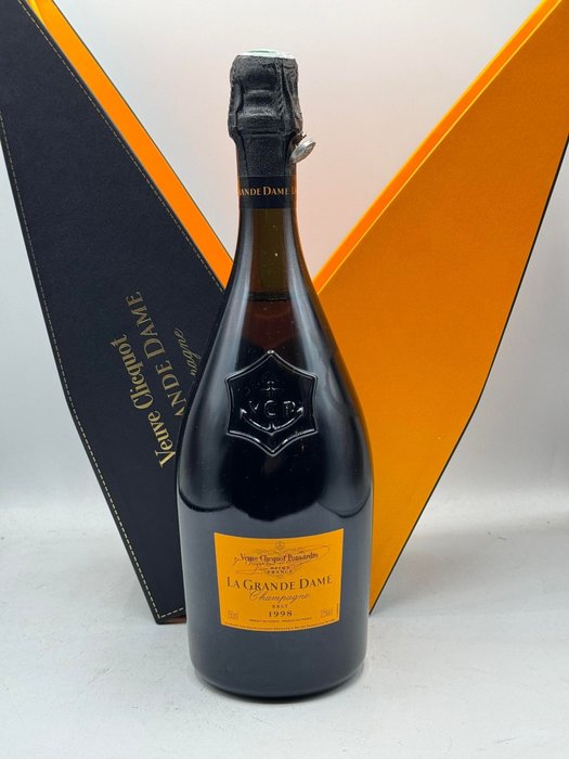 1998 Veuve Clicquot Ponsardin La Grande Dame - Champán Brut - 1 Botella (0,75 L)