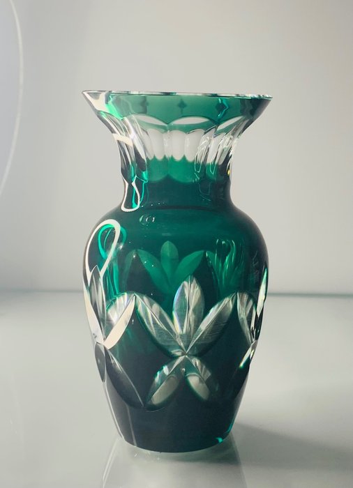 Val Saint Lambert - 花瓶 (1)  - 水晶