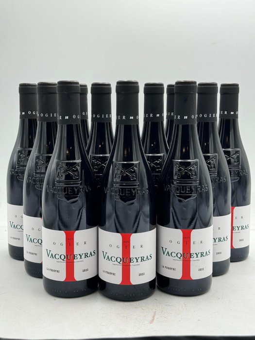 2022 Ogier, Vacqueyras "Le Pourpre" - Vacqueyras - 12 Bottles (0.75L)
