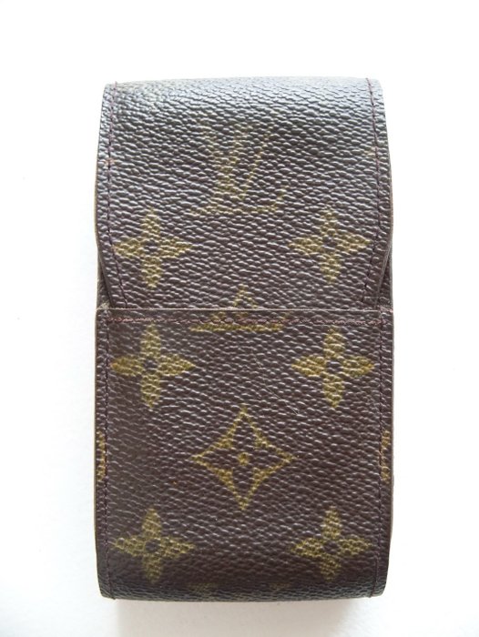 Louis Vuitton - 烟盒 - 涂层帆布，针叶林皮革