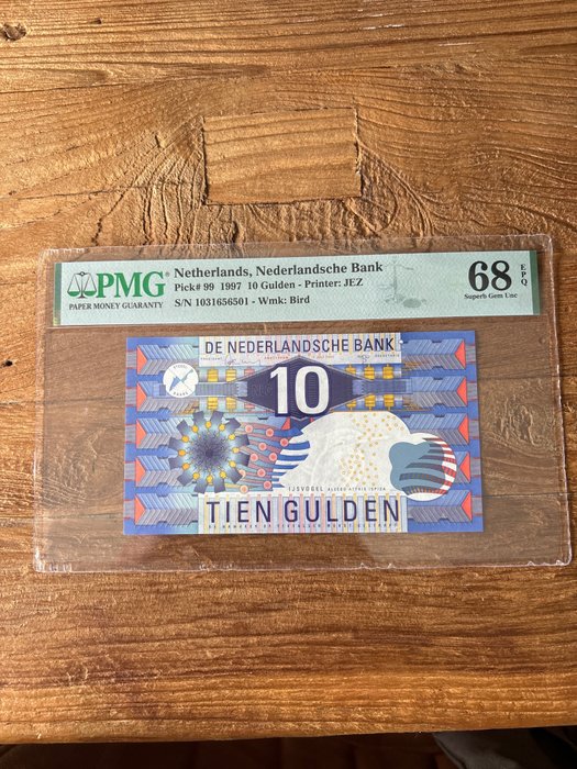 Paesi Bassi. - 10 Gulden 1997 - Pick 99