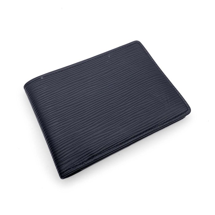 Louis Vuitton - Black Epi Leather Multiple Bifold Wallet - Portfel damski