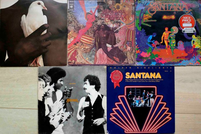 Santana - Vinylskiva - 1974