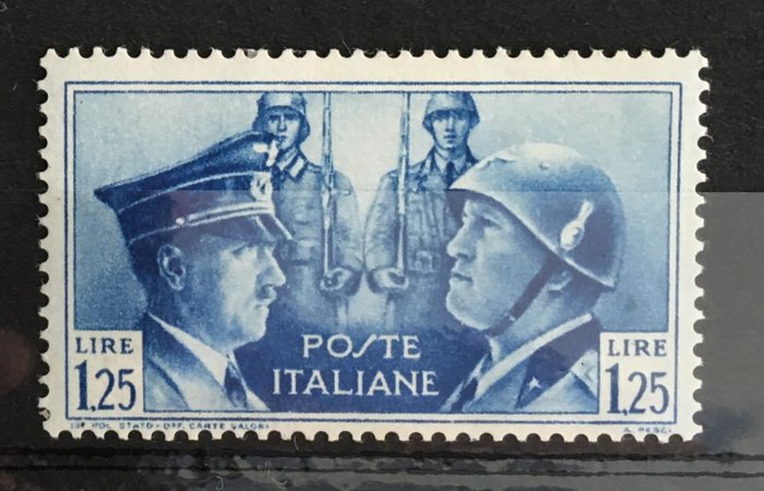 európai országok Olaszországgal  - Régi bélyeggyűjtemény