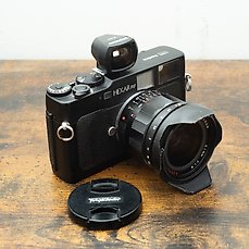 Konica, Voigtländer Konica RF (leica M mount) + Voigtlander 21mm F1.8 + 21mm finder Analoge camera