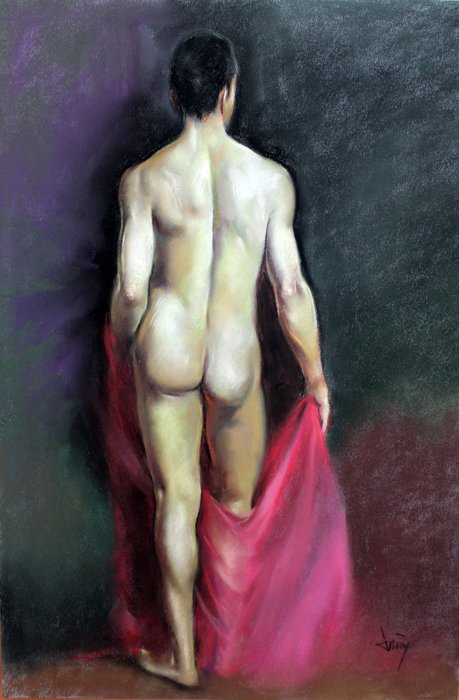 Domingo Alvarez Gomez (1942) - Desnudo masculino