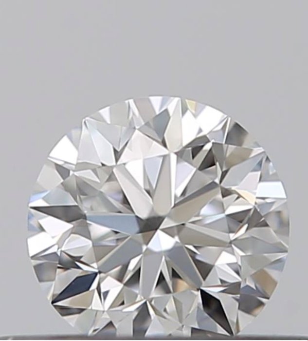 1 pcs Diamant - 0.30 ct - Brilliant - D (farveløs) - IF (fejlfri)