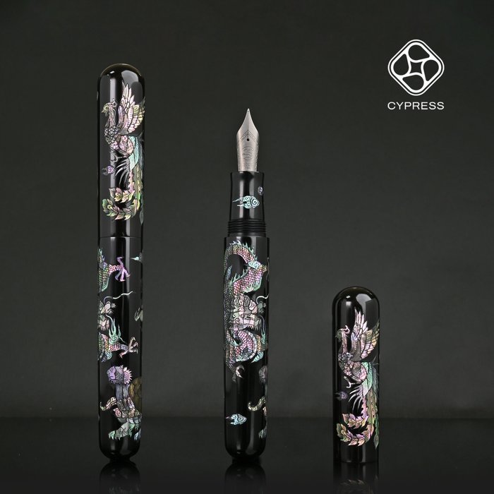 Cypress - Raden-The four SHEN-special size - Fountain pen