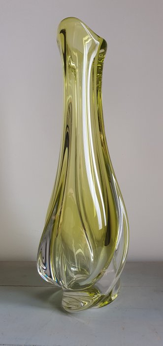 Vase (1) -  Rene Delvenne  - Krystall