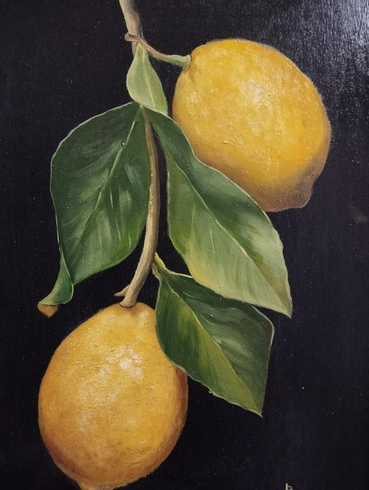 Franco Bencivenga (1953) - Limoni con ramoscello