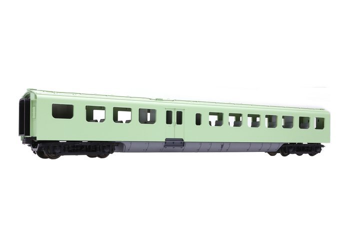 Artitec H0 - 模型客運火車 (1) - Mat '54 / Hondekop 二等中間車廂，基本色，大修狀態 - NS