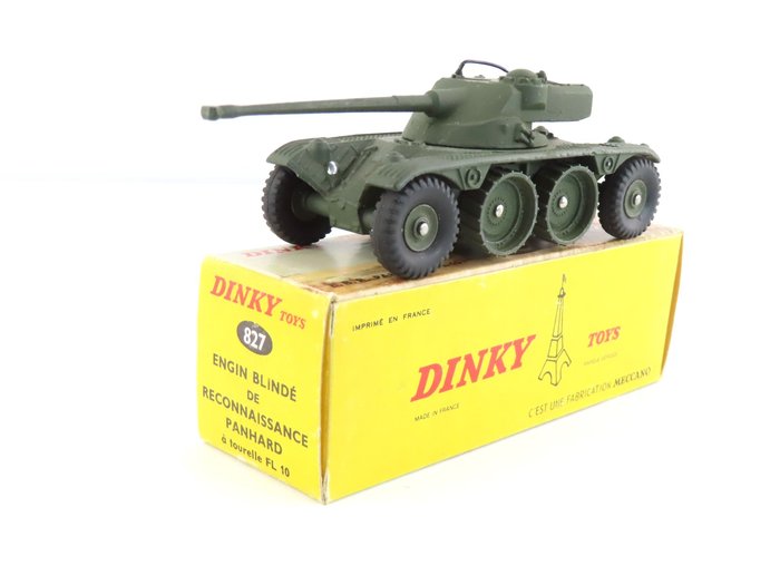 Dinky Toys 1:43 - 1 - Model car - ref. 827 Panhard EBR FL 10 Tank