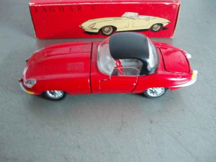 Tekno Kirk 1:43 - 1 - Miniatura de carro desportivo - ref. 927 Jaguar Type E  Mint Box - Fabricado na Dinamarca