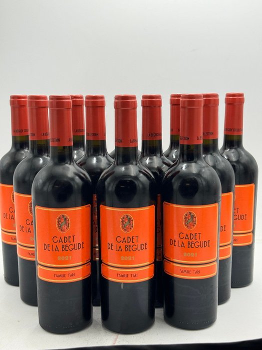 2021 Cadet de La Bégude Rouge - Provence - 12 Flaske (0,75Â l)