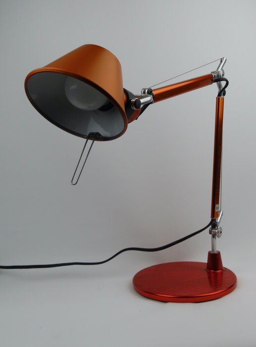 Artemide Giancarlo Fassina - Asztali lámpa (1) - Tolomeo Micro - Alumínium