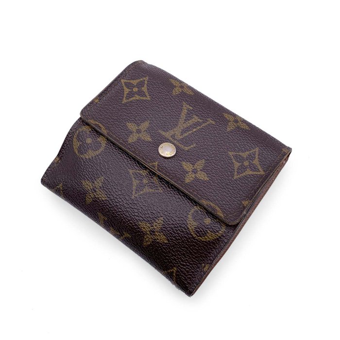 Louis Vuitton - Monogram Elise Square Compact Wallet M61654 - 女士銀包