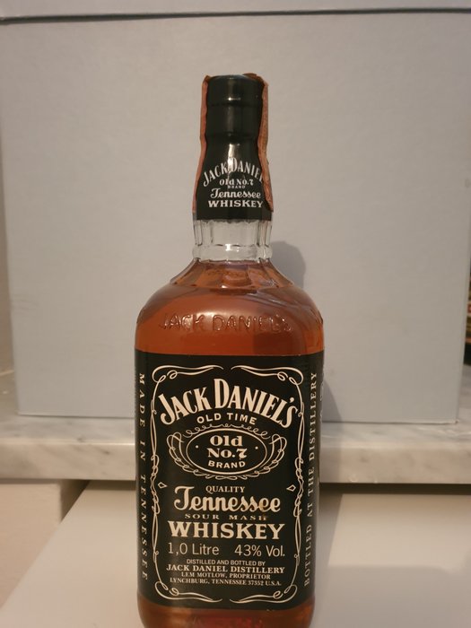 Jack Daniel's - Old No 7  - b. Jaren 1980 - 1,0 Liter