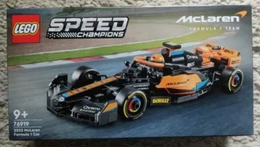 Lego - 76919 - LEGO Speed Champions NEW  -Samochód wyścigowy McLaren Formula 1 wersja 2023 - Zestaw Inżyniera