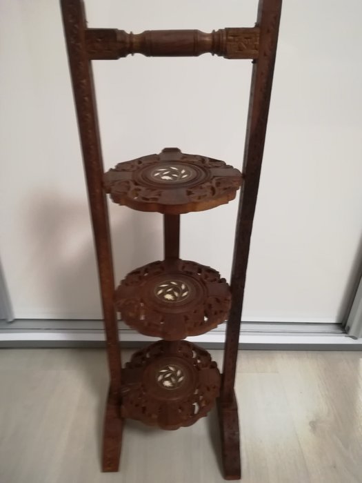 Indiana - Side table - 花梨木, 骨